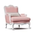 Classic Louis XV Armchair | 3D Upholstery 3D model small image 3