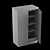 Safety Underbench Storage Cabinet 3D model small image 4