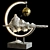 Modern Decor Statue Bundle 3D model small image 1
