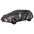 Porsche Cayenne S 2019 Car Cover 3D model small image 2