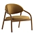 Modern Ash Armchair ELIA PL01 3D model small image 1