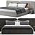 Sleek 2013 Angelo Bed Frame 3D model small image 3