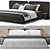 Sleek 2013 Angelo Bed Frame 3D model small image 4
