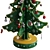 Miniature Christmas Tree Decor Set 3D model small image 2