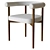 High Fashion Matilda Dining Chair 3D model small image 2