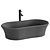 Amalfi Stone Basin 660MM 3D model small image 3