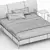 Title: Elegant Molteni Beds - NICK 3D model small image 5