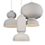 Formakami Paper Pendant Lighting Fixture 3D model small image 3