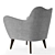 Modern RH Florent Chair - Restoration Hardware 3D model small image 3