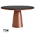 Orbita Steel Classic Table 3D model small image 1