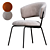 Modern Mimi Dining Chair 3D model small image 1