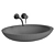 Stone Basin 600MM Countertop Sink 3D model small image 2