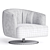 Modern Swivel Armchair By NICOLINE 3D model small image 3