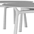 Giorgetti Memos: Elegant Geometric Tables 3D model small image 4