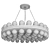 Modern Eddy Double Plate Chandelier 3D model small image 2