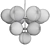 Ademar Chandelier 13 Plafond Contemporary 3D model small image 2