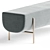 Modern Elegance: Olivya Stone Bench 3D model small image 2