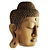 Buddha Masks Decor Set 2016 3D model small image 4