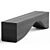 Stylish Equa Bench Olivya Stone 3D model small image 2