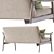 Vintage Mid Century Sofa 2016 3D model small image 5
