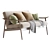 Vintage Mid Century Sofa 2016 3D model small image 6