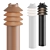Modern Minimalist Bysted Bollard post 3D model small image 1