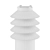 Modern Minimalist Bysted Bollard post 3D model small image 2