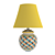 Hand-Painted Vario Deruta Ceramic Lamp 3D model small image 4