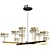 Cafe Chandelier: Modern Design Highlight 3D model small image 1