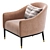 Modern Armchair SHIPROK Design 3D model small image 4