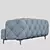 Luxury Modern Navona Sofa Set 3D model small image 6