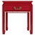 Chinoiserie Red Lacquered End Table 3D model small image 2
