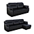  Howard American Style Sofa Set 3D model small image 1