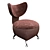 Malibu Armchair by Geniuspark 3D model small image 1