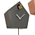 Lark Clock with Pendulum & Cuckoo 3D model small image 3