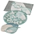 Whimsical Kids' Whale Rugs 3D model small image 1