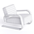 400 TANK Chair by Artek 3D model small image 3