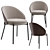 Eamy Chair in Three Colors 3D model small image 5