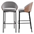 Kave Home Eamy Bar Stool 3D model small image 2