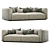  Mitchell Gold & Bob Sofa 3D model small image 1