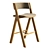 Modern Cantarutti Bar Stool 18K 3D model small image 9