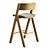 Modern Cantarutti Bar Stool 18K 3D model small image 11