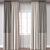 Modern Curtain 3D Model 3D model small image 1