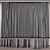 3D Curtain Model Set Render Formats 3D model small image 4