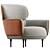 Modern Minimalist Chair LXR07 Model 3D model small image 6