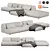 Lema Cloud Sofa Modular Set 3D model small image 1