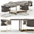 Luxury Visionnaire Morgan Dining Set 3D model small image 10