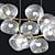 Sculptural Maehwa 34 Lighting Fixture 3D model small image 2