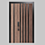 Diverse Entrance Collection with Handles 3D model small image 5