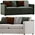 Modern Barrett II Track Arm Sofa 3D model small image 2